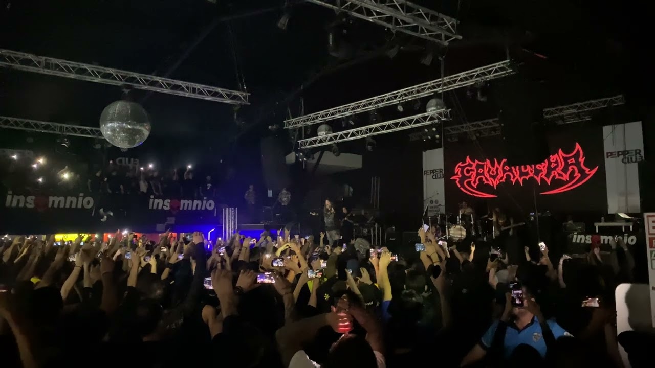 Max & Igor Cavalera ft Dino Cazares - 4K War Pigs / Territory be live @ Peppers Club 2022
