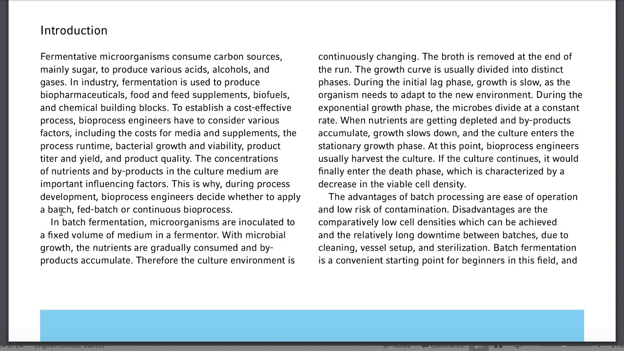 A Beginner&rsquo;s Guide to Bioprocess Modes &ndash; Batch, FedBatch, and Continuous Fermentation