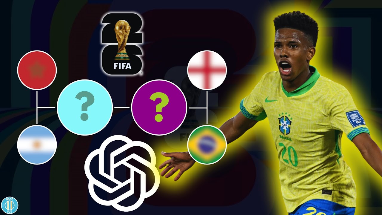 Pedi pra IA simular a COPA DO MUNDO 2026 e esses foram os resultados! - Nizz Fut