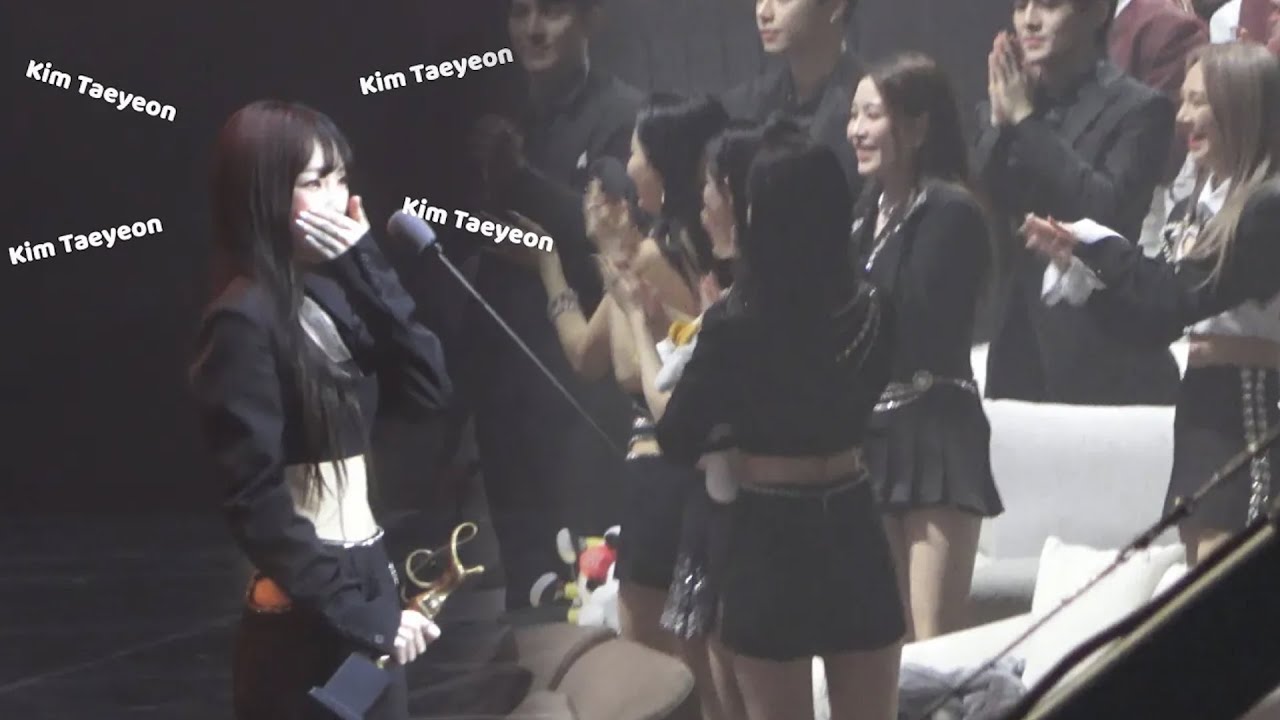태연 본상 수상 갓더비트 리엑션 직캠 | GOT - Taeyeon Bonsang Reaction 230119