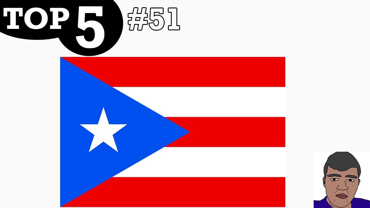 TOP 5 TV CHANNELS #51 - Puerto Rico