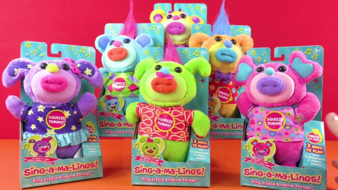 Sing-A-Ma-Lings SUPER COMPILATION - Darcy Sawyer Funny Video Toys | Funrise Toys UK ADVERTISEMENT