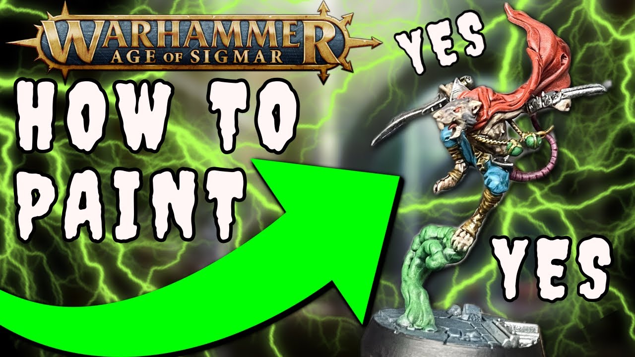 How To Paint Skaven For Warhammer Age Of Sigmar