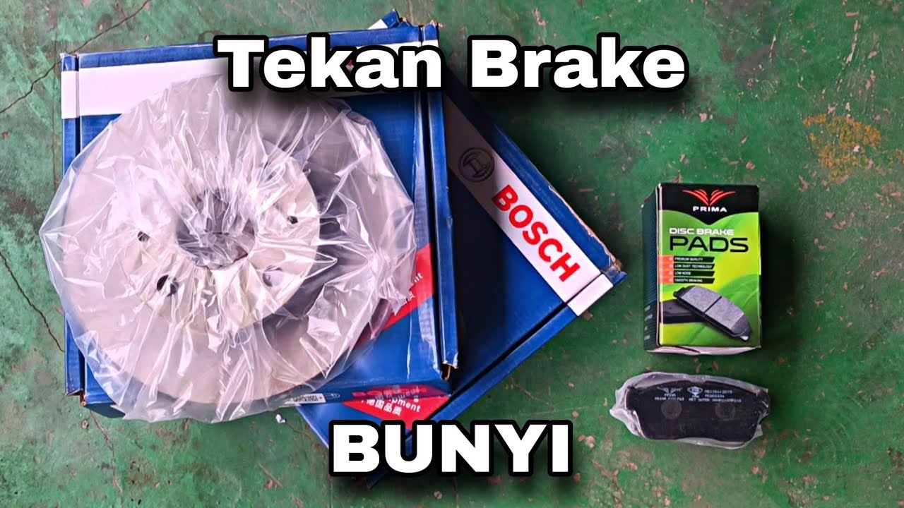 Cara Tukar Disc Rotor , Brake Pad dan service caliper pin Kereta