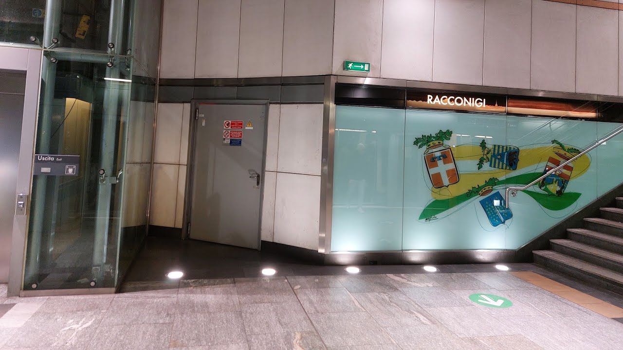 (Walkthrough) Stazione RACCONIGI (Metro Torino)