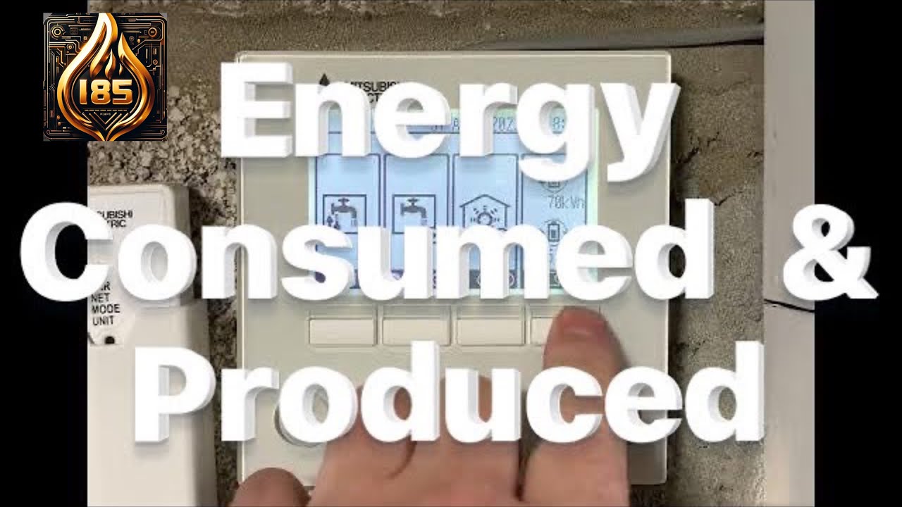 Mitsubishi - Energy Data View #mitsubishi #heatpump #energy