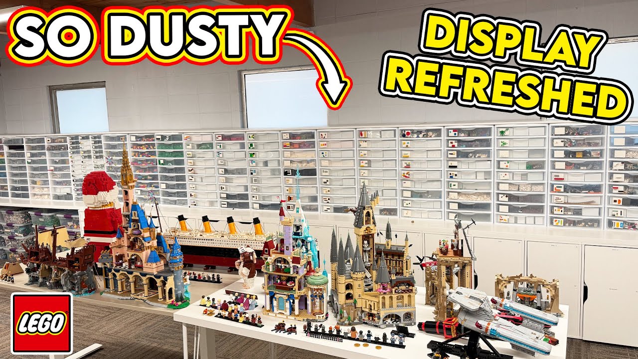 How I Manage the DUST & LEGO Display Refreshed