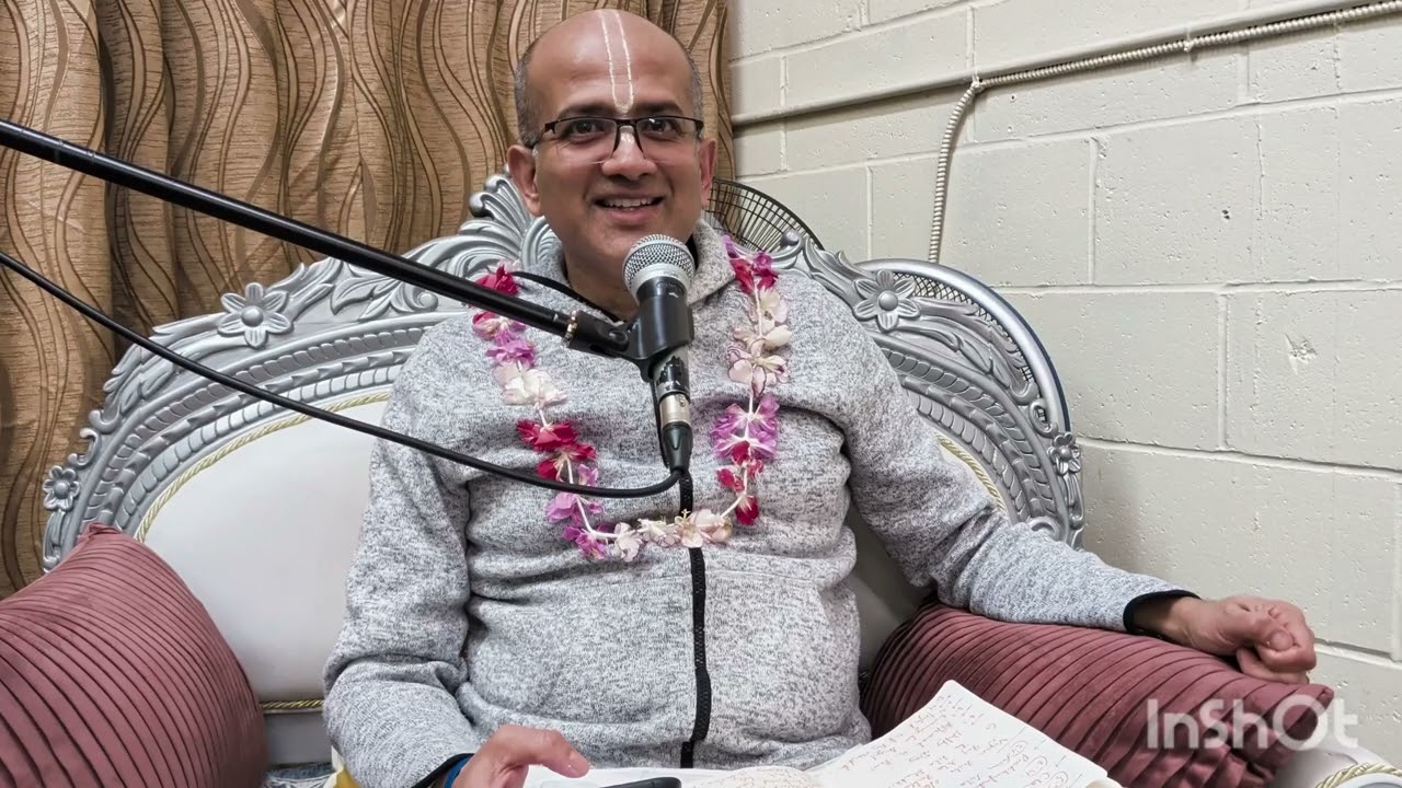 ISKCON Scarborough February 8,2026 Lecture By HG Mahabagavat Das Prabhu On BhaktiSiddhanta Saraswati
