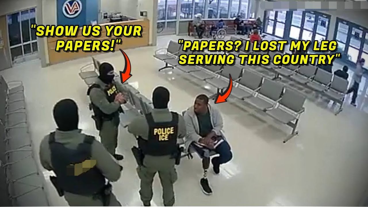 Federal Agents Detain Disabled Man for Citizenship Proof — He's a Decorated War Veteran, Wins $21.7M