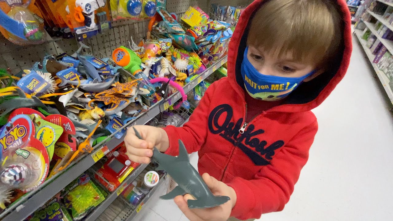 Shopping for Cheap Toys at Walmart