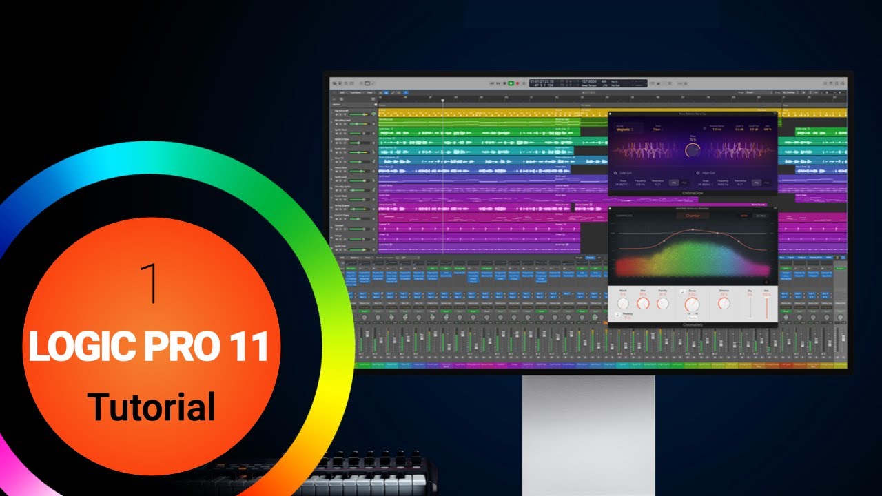 Logic Pro 11 for beginners #1 Tutorial