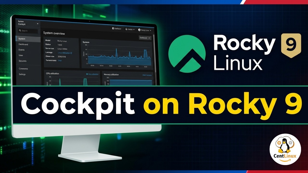 Install Cockpit on Rocky Linux 9: Step by Step Tutorial