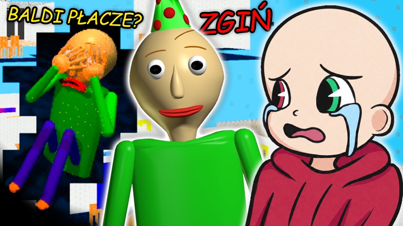 WYMAZAŁEM BALDIEGO Z GRY?! 📏 Baldi's Basics Classic Remastered