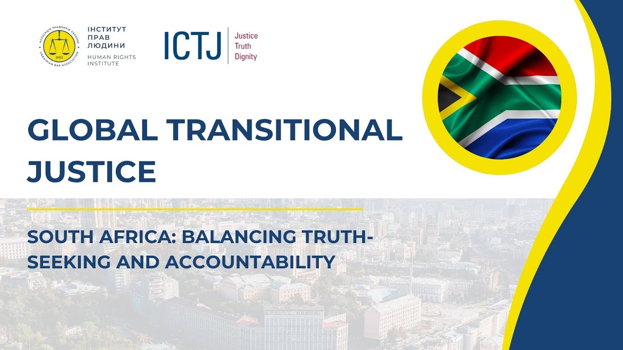 🇿🇦 South Africa: Balancing Truth-Seeking and Accountability
