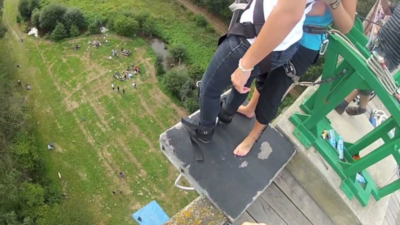 Saut à l'élastique - Viaduc Saint-Georges Le Gaultier - GoPro HD2