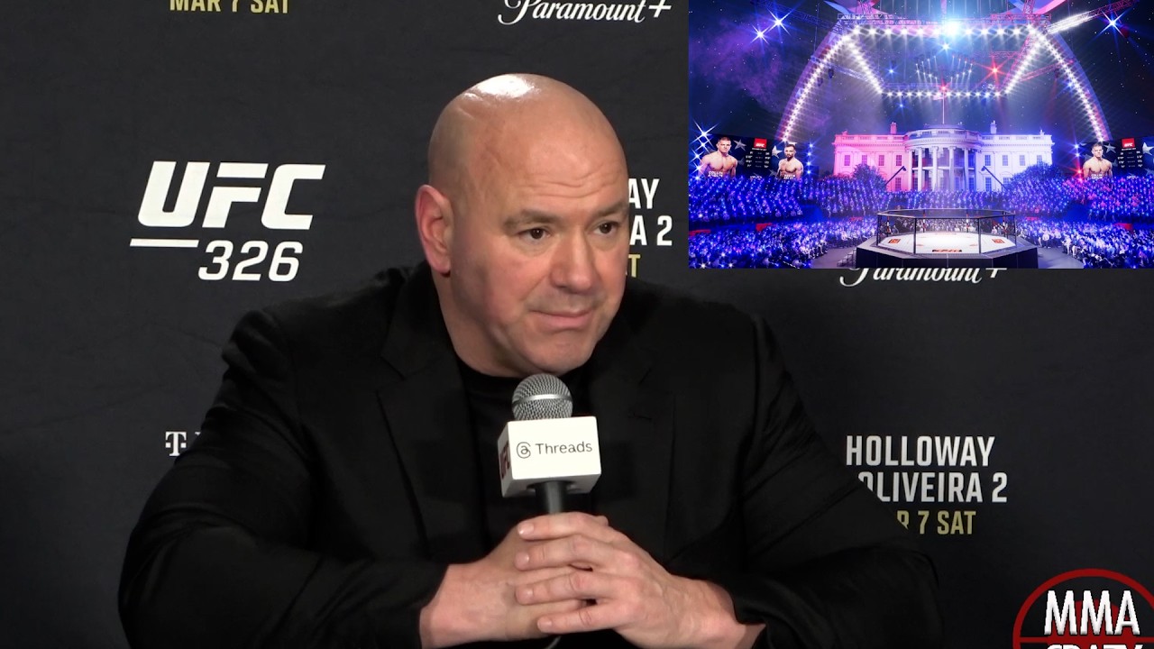 Dana White immediate reaction to The UFC White House announcement