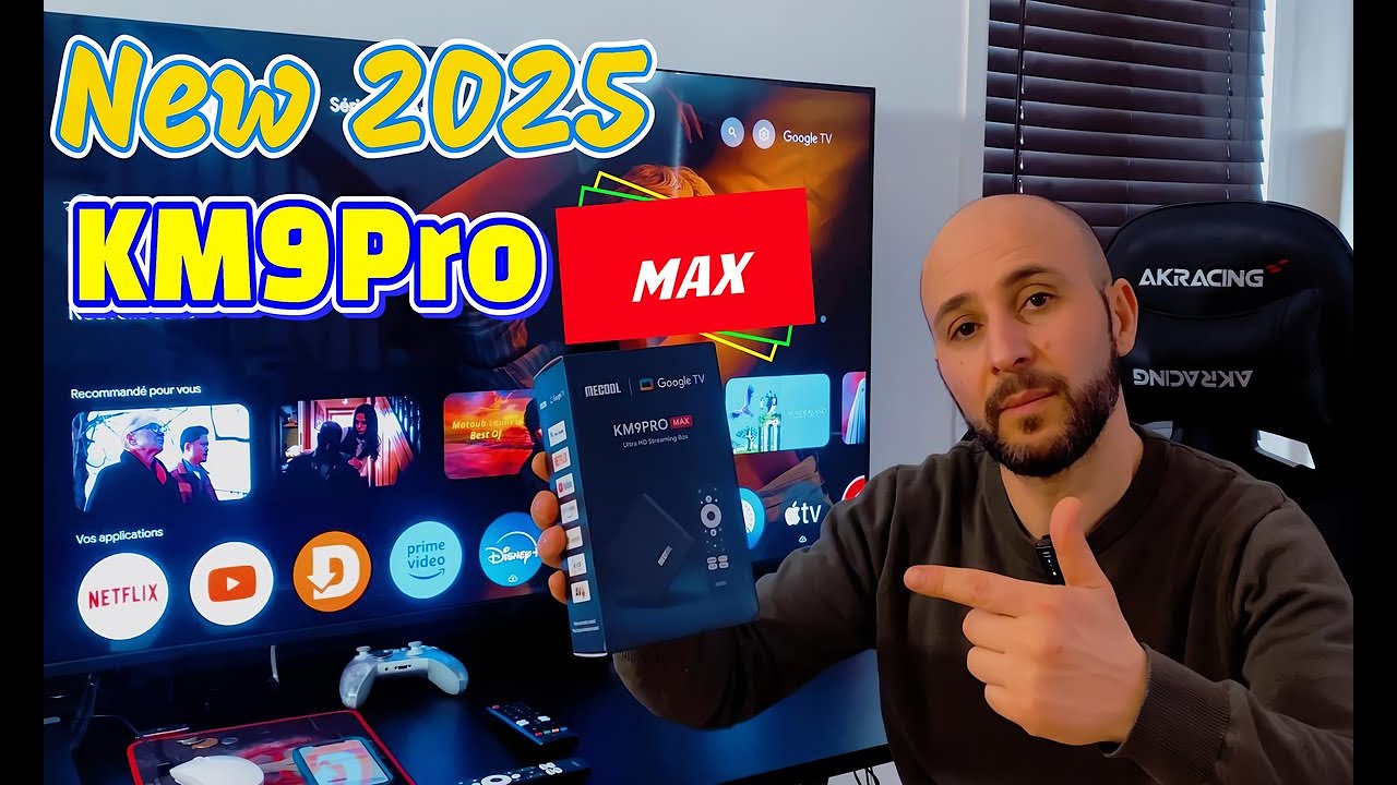 Google TV streaming MECOOL KM9PRO MAX 4K GTV