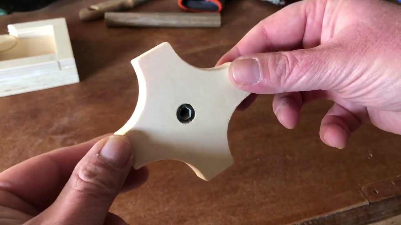 Ручки звезды своими руками с приспособлением для ручек #diy #деревообработка #приспособление #проект