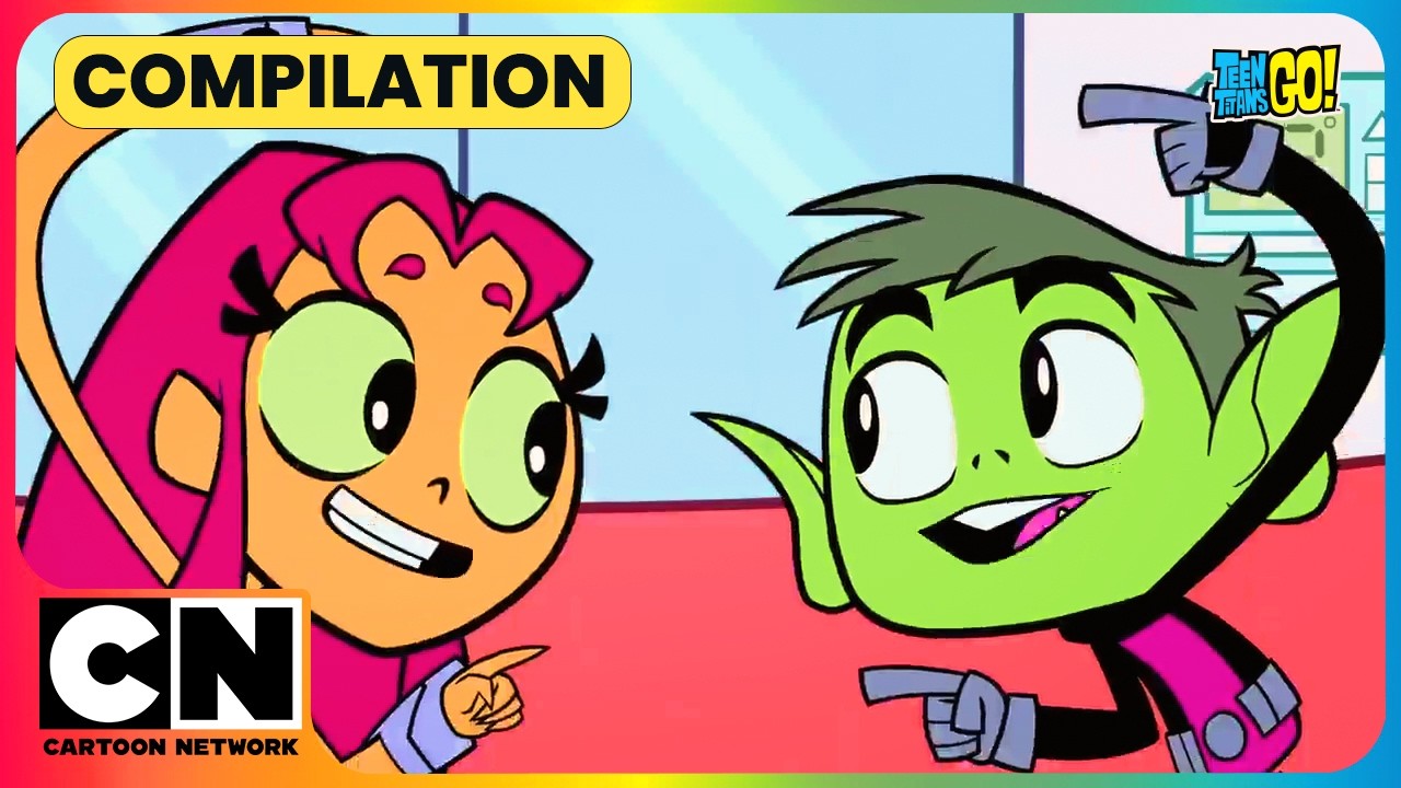 Did That Just Happen?!😱💋| Teen Titans Go💝| Cartoon In English🤩| Cartoon For Kids🥳| @cnindia ​