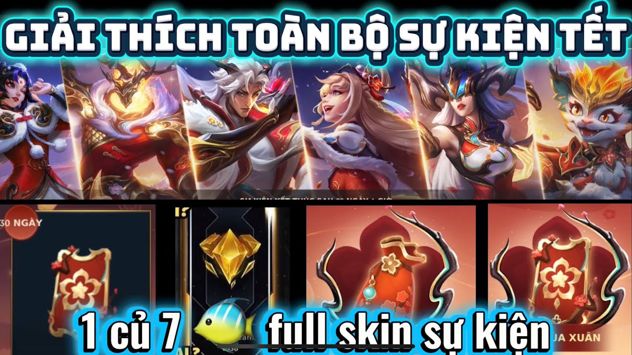 Giải thích toàn bộ sự kiện tết mới Liên Minh Tốc Chiến🎁