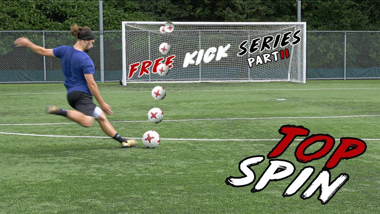 Free Kick Series | Part 2 - How to Hit a CR7 Top Spin Free Kick