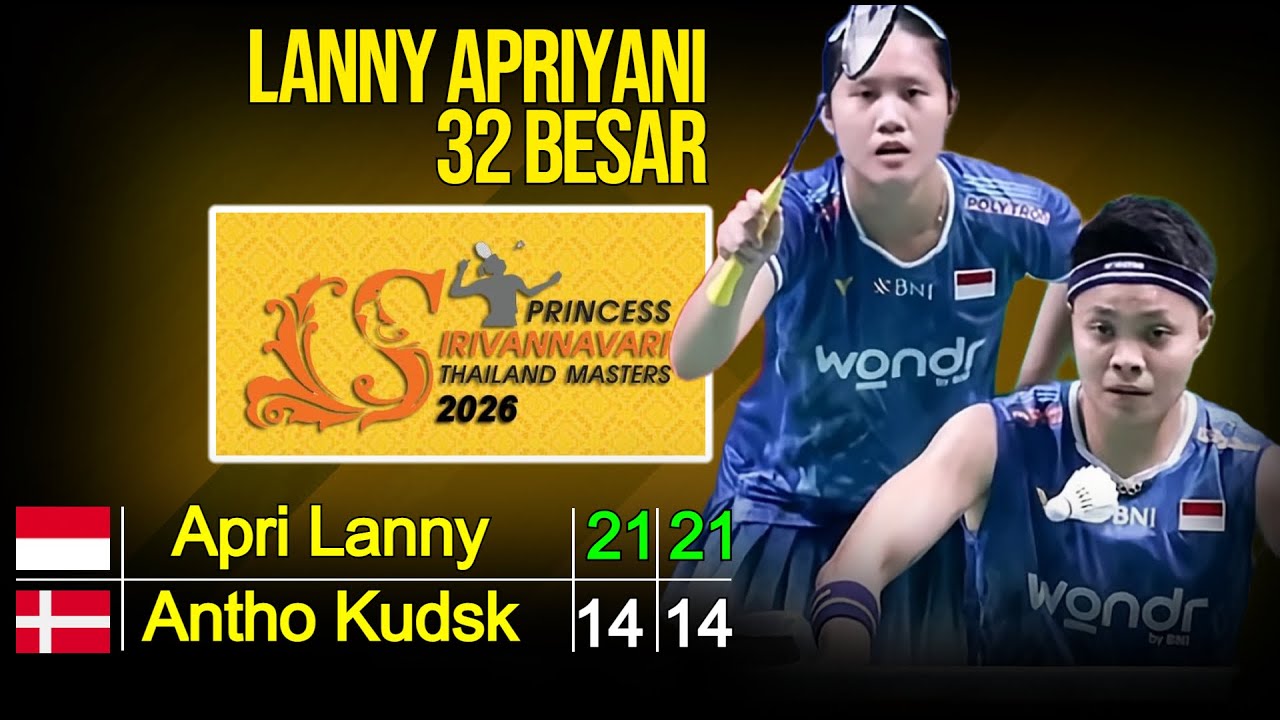 Sample Thailand Masters 2025 BWF S300 | Live Badminton Reaction + Score