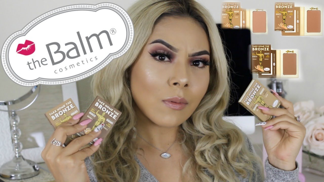 ANTI ORANGE BRONZERS?!?|| THE BALM COSMETICS NEW BRONZERS!!