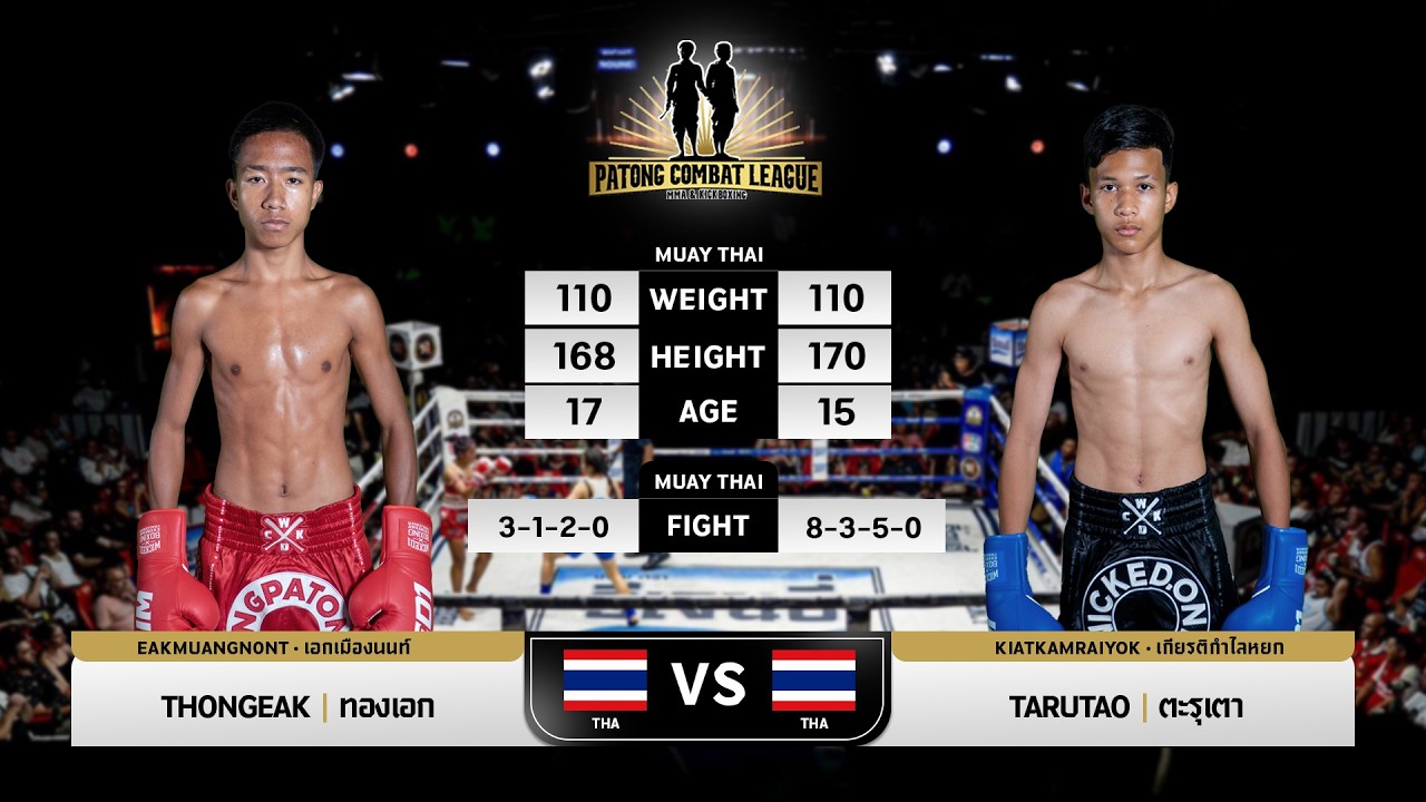 Thongeak Eakmuangnon VS Tarutao Kiatkamlaiyok