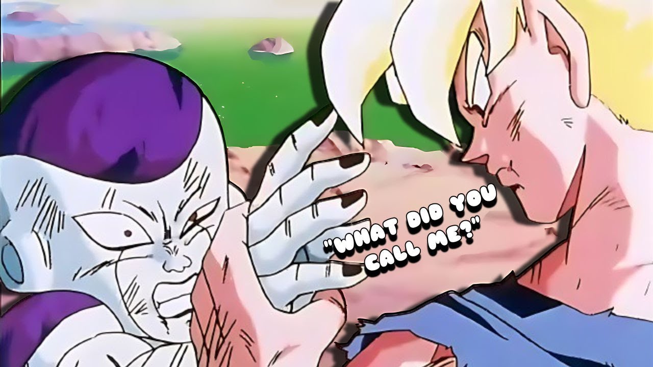 That Time Goku PRESSED Frieza for Killing his Friends