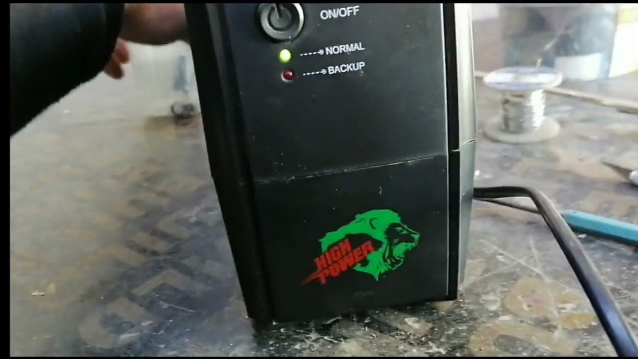اصلاح ups الكاميرات fix ups camera