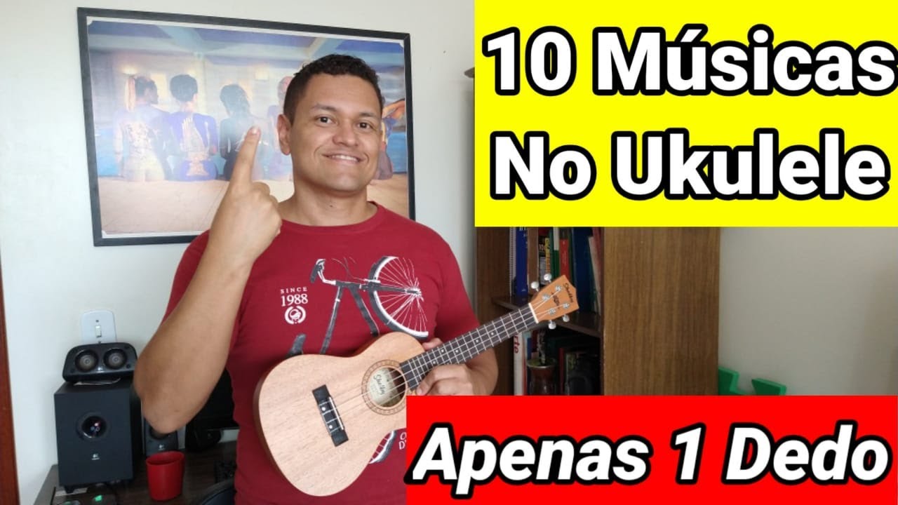 Como tocar 10 músicas no Ukulele com apenas 1 Dedo
