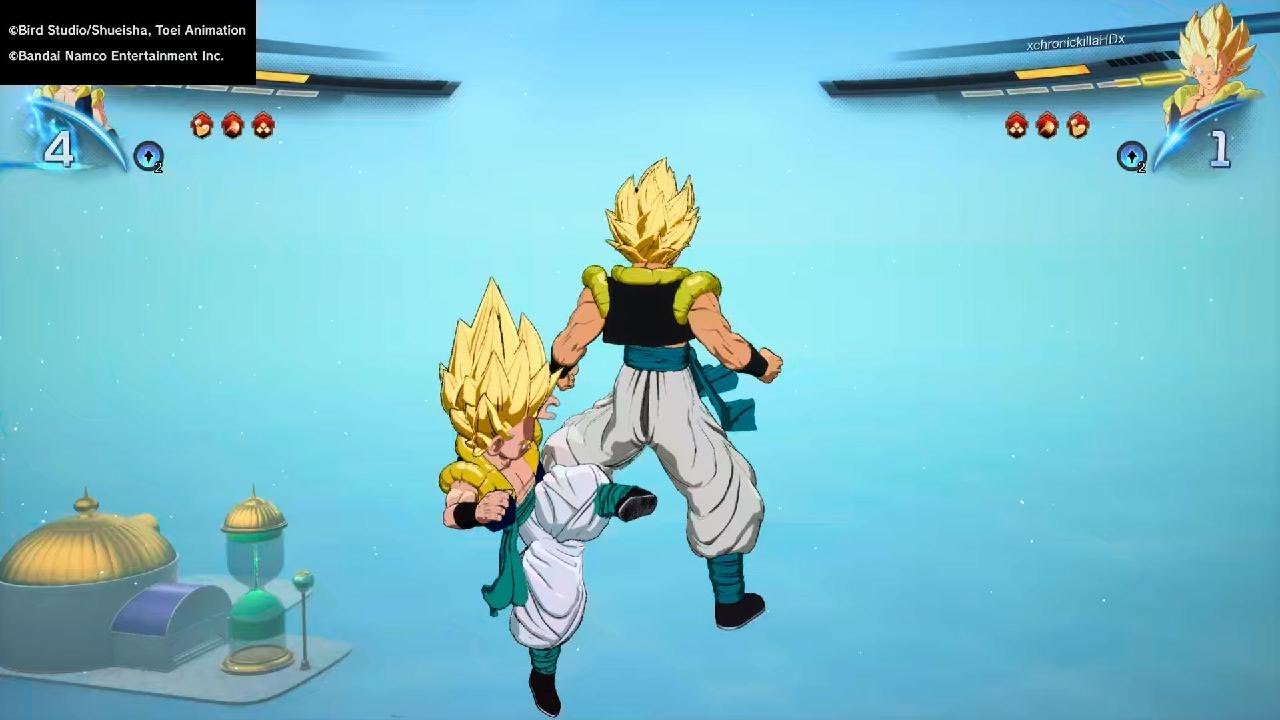 Gotenks vs Gogeta II
