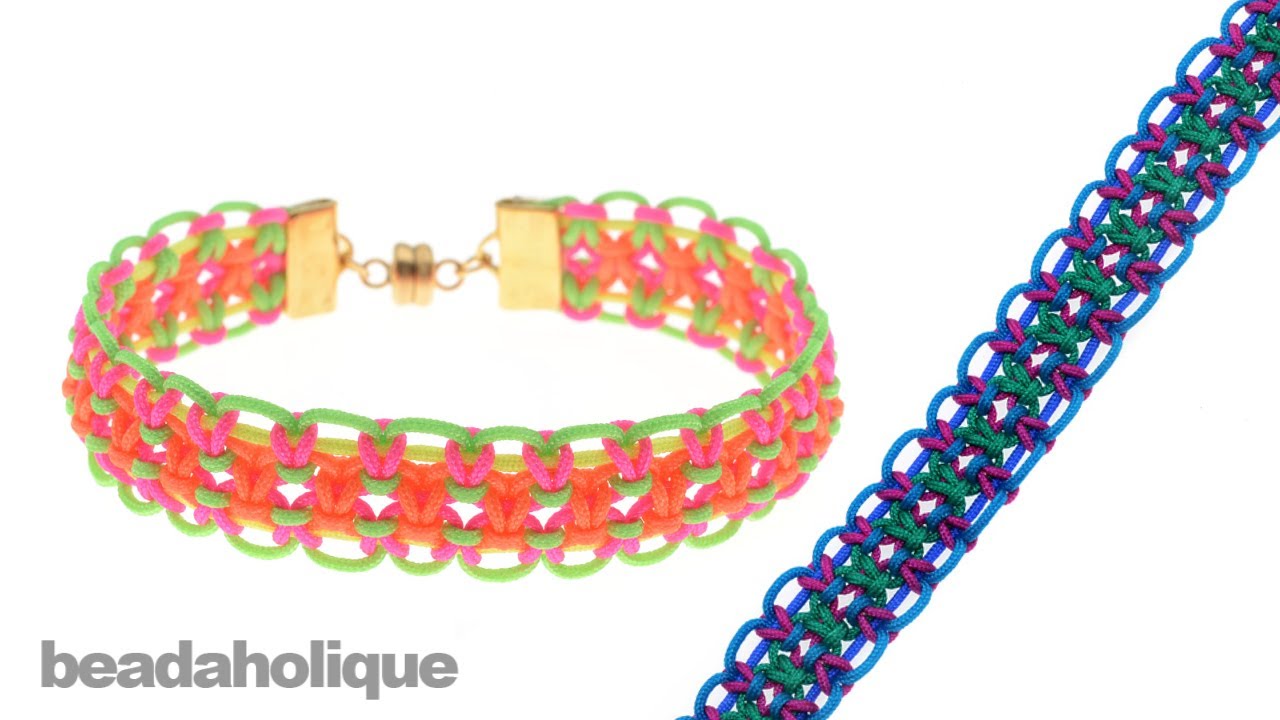 How to Make a Knotting Cord Macrame Bracelet