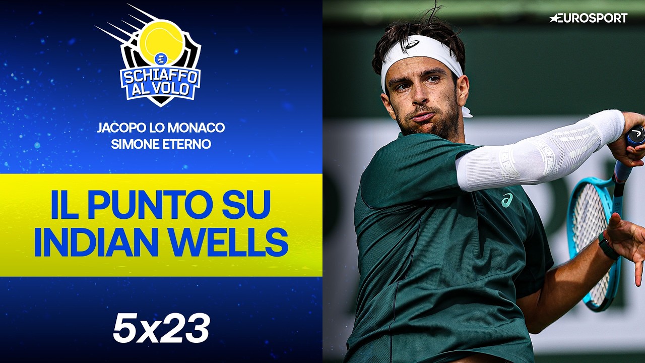 Da SINNER a MUSETTI, da Cobolli a Paolini: il punto a INDIAN WELLS | Schiaffo al Volo