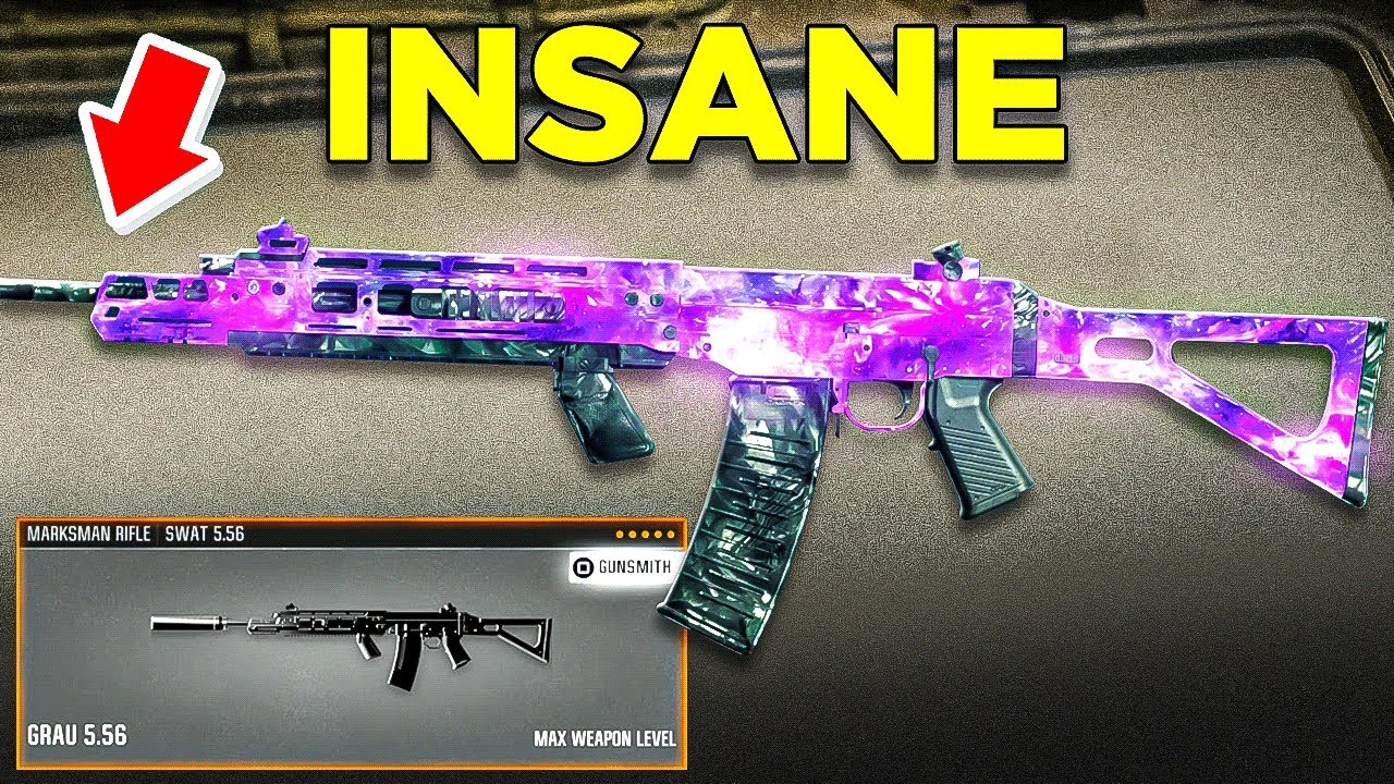 the *NEW* GRAU 5.56 CONVERSION KIT is BROKEN in BO6! (Best SWAT 556 Class Setup) - Black Ops 6
