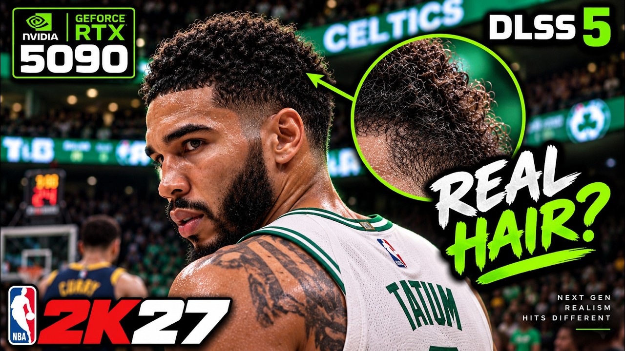 NBA 2K27 Is Getting TOO Real&hellip; | RTX 5090 + DLSS 5 8K