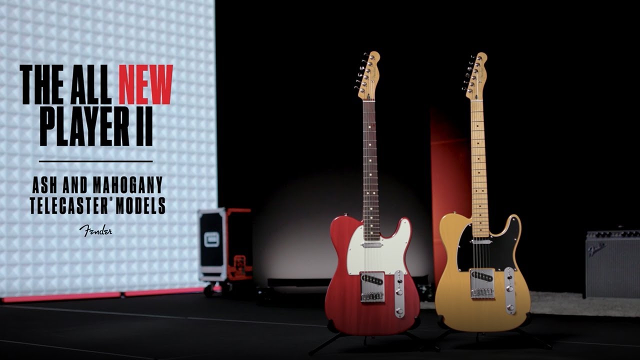 Знакомство с моделями Player II Telecaster из ясеня и красного дерева | Серия Player II | Fender