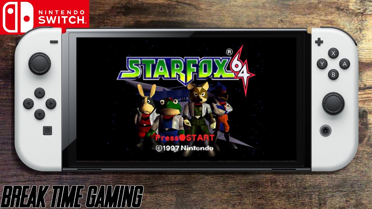 Star Fox 64 - Nintendo Switch Online OLED Handheld Gameplay (Nintendo 64)