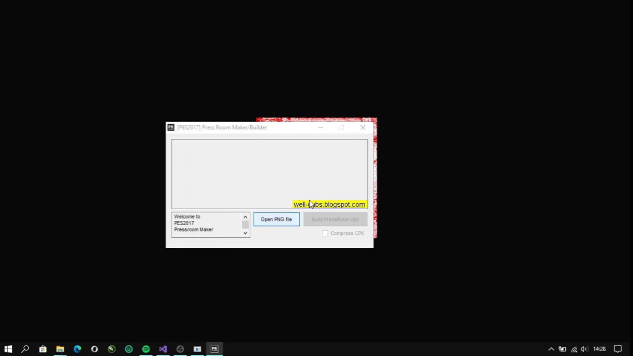 PES 2017 PRESS ROOM MAKER