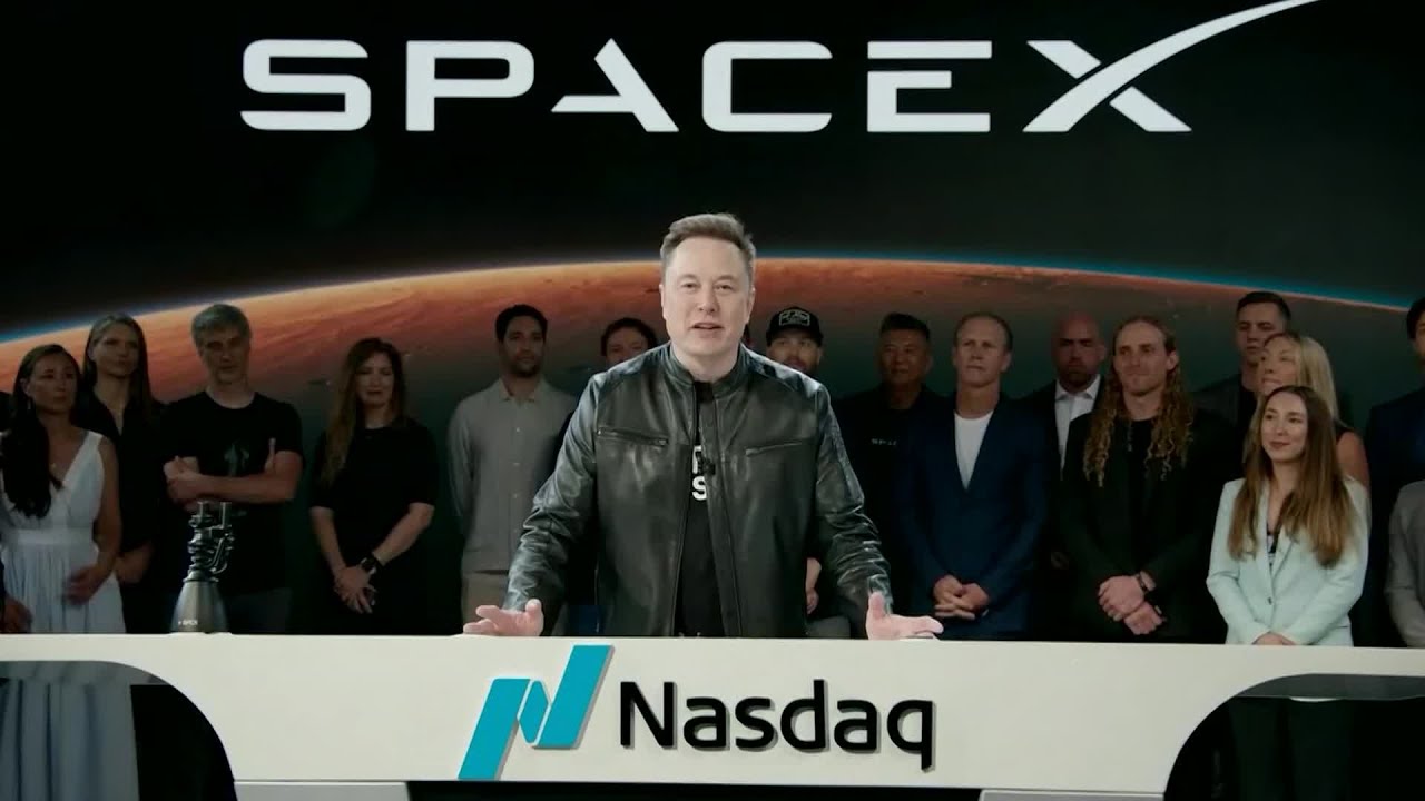 Elon Musk Talks SpaceX, Future, and History on IPO Day