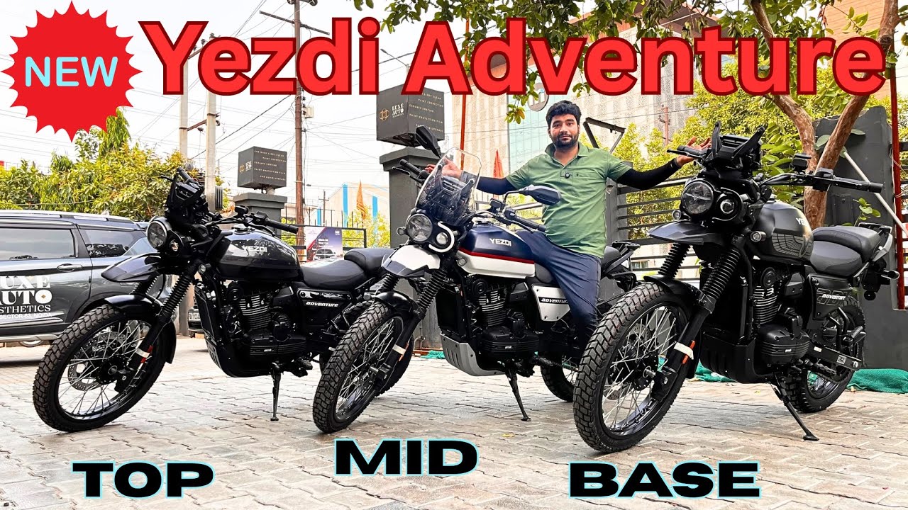 New Launch Yezdi Adventure 2025 Detailed Video All New Changes External & Internal & Cosmetic Theme