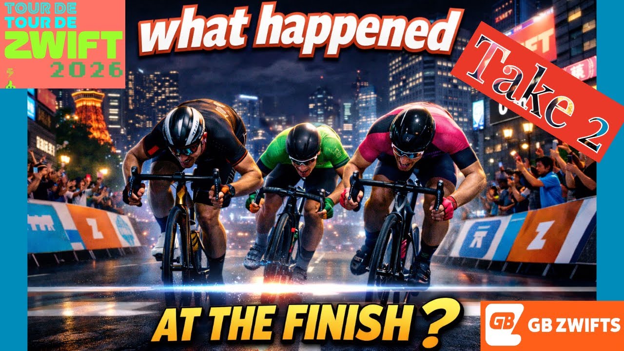 Sprint Finish Controversy? | Tour de Zwift Stage 1 Race | Attempt 2