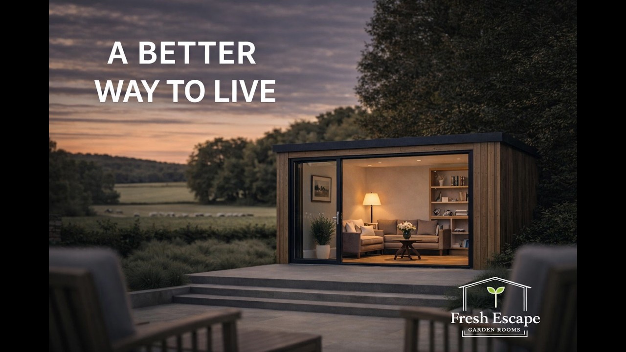 Luxury Garden Rooms in Sussex & Surrey | Premium Garden Buildings by Fresh Escape