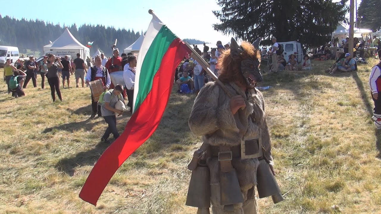 Kukeri at Rozhen Festival 2015