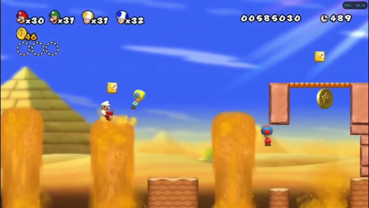 My favourite multiplayer moments (￼NSMBW)