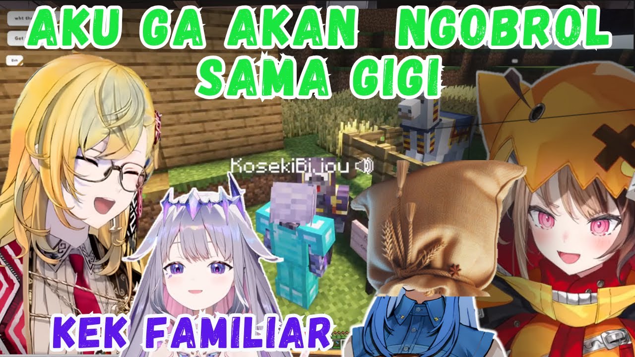 KAELA Full Energi Main Sama BIBOO dan Takut Berurusan Sama GIGI Karna Suatu Alasan【Hololive | Clip】
