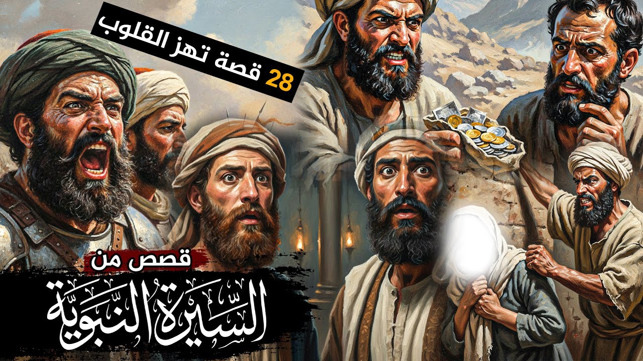 28 قصة تهز القلوب.. كنوز نادرة من السيرة النبوية وقصص العظماء ستبكيك وتدهشك!