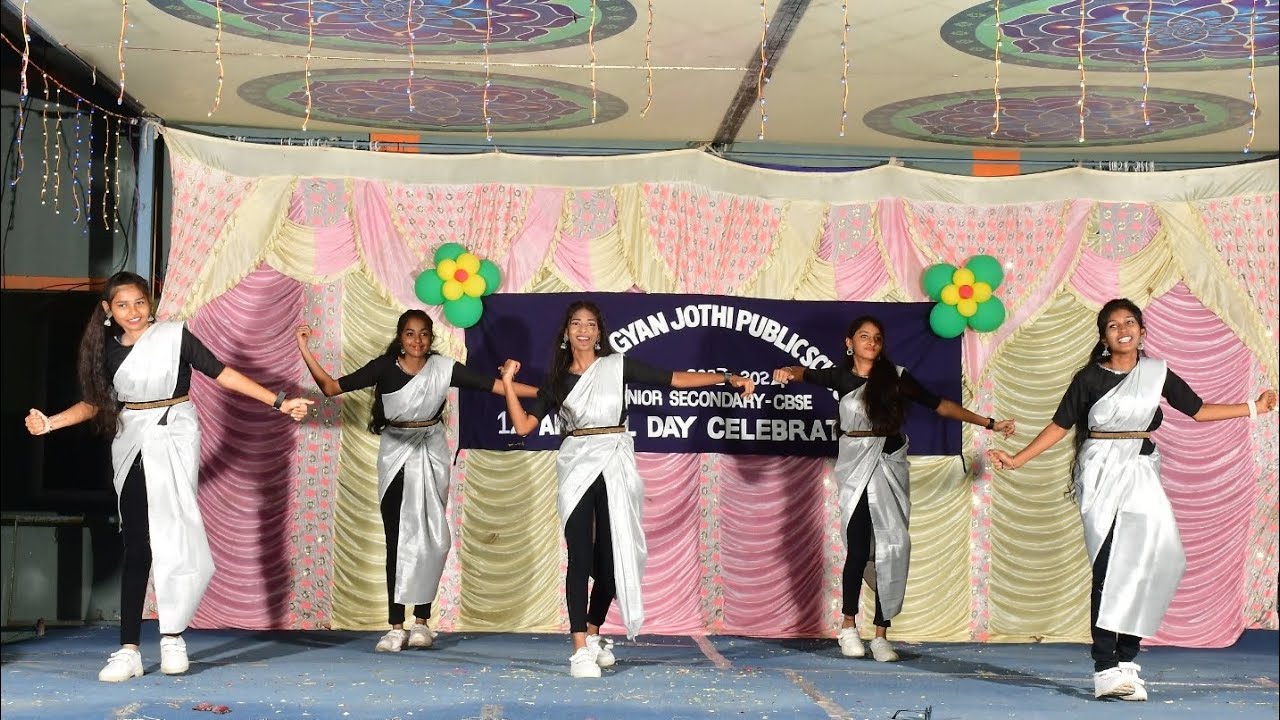 ANNUAL DAY(23-24) Firey 🔥 Performance by Senior Secondary Girls