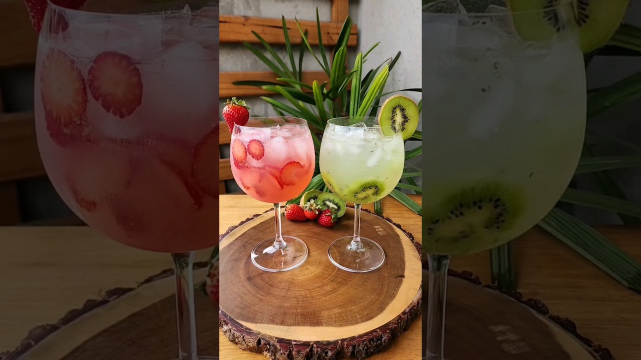 Gin com Ice #cocktail #gin #morango #drink #gintonic