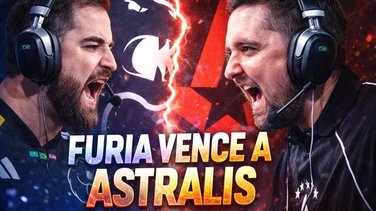 FURIA CS2: ASTRALIS NÃO TEVE FORÇAS CONTRA NÓS - PLAYOFFS